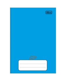 imagem principal do produto Caderno Brochura Capa Dura 1/4 D+ Azul 96 Folhas