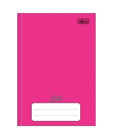 imagem principal do produto Caderno Brochura Capa Dura 1/4 D+ Rosa 96 Folhas