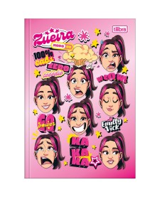 imagem principal do produto Caderno Brochura Capa Dura 1/4 Emilly Vick 80 Folhas
