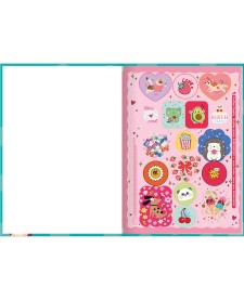 imagem de detalhe produto Caderno Brochura Capa Dura 1/4 Holly 80 Folhas