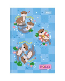 imagem principal do produto Caderno Brochura Capa Dura 1/4 Holly 80 Folhas