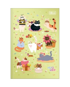 imagem principal do produto Caderno Brochura Capa Dura 1/4 Hug Me 80 folhas