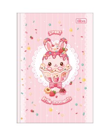 imagem principal do produto Caderno Brochura Capa Dura 1/4 Ice Cute 80 Folhas