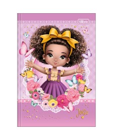 imagem principal do produto Caderno Brochura Capa Dura 1/4 Jolie 80 Folhas