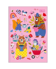 imagem principal do produto Caderno Brochura Capa Dura 1/4 Kids Feminino 48 Folhas
