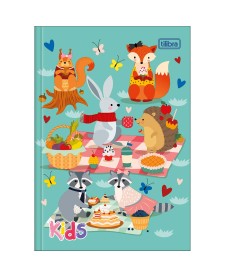 imagem principal do produto Caderno Brochura Capa Dura 1/4 Kids Feminino 48 Folhas