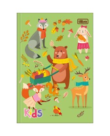 imagem principal do produto Caderno Brochura Capa Dura 1/4 Kids Feminino 96 Folhas