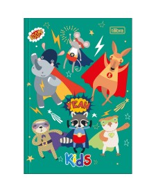 imagem principal do produto Caderno Brochura Capa Dura 1/4 Kids Masculino 96 Folhas
