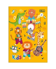 imagem principal do produto Caderno Brochura Capa Dura 1/4 Kids Masculino 96 Folhas