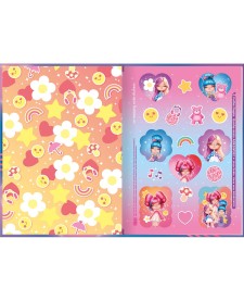 imagem de detalhe produto Caderno Brochura Capa Dura 1/4 La Liz 80 Folhas