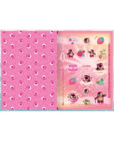 imagem de detalhe produto Caderno Brochura Capa Dura 1/4 Lotso 80 Folhas