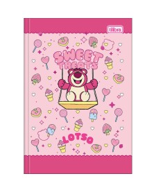 imagem principal do produto Caderno Brochura Capa Dura 1/4 Lotso 80 Folhas