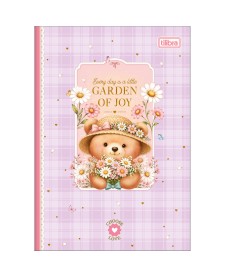 imagem principal do produto Caderno Brochura Capa Dura 1/4 Love Bears 80 Folhas