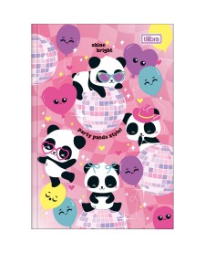 imagem principal do produto Caderno Brochura Capa Dura 1/4 Lovely Friend 80 Folhas