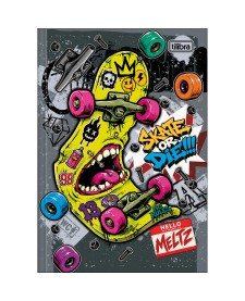 imagem principal do produto Caderno Brochura Capa Dura 1/4 Meltz 80 Folhas