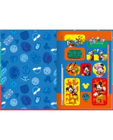 imagem de detalhe produto Caderno Brochura Capa Dura 1/4 Mickey 48 Folhas