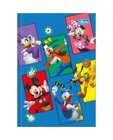 imagem principal do produto Caderno Brochura Capa Dura 1/4 Mickey 48 Folhas