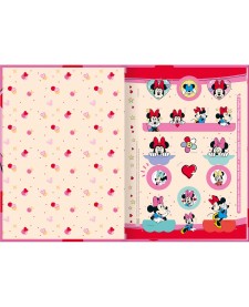 imagem de detalhe produto Caderno Brochura Capa Dura 1/4 Minnie 48 Folhas