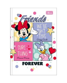 imagem principal do produto Caderno Brochura Capa Dura 1/4 Minnie 48 Folhas