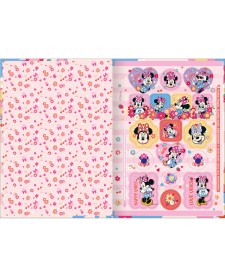 imagem de detalhe produto Caderno Brochura Capa Dura 1/4 Minnie 80 Folhas