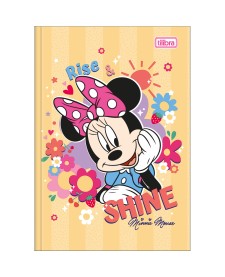 imagem principal do produto Caderno Brochura Capa Dura 1/4 Minnie 80 Folhas
