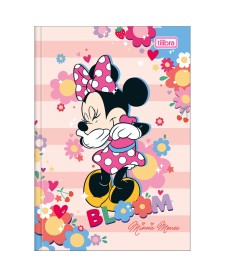 imagem principal do produto Caderno Brochura Capa Dura 1/4 Minnie 80 Folhas