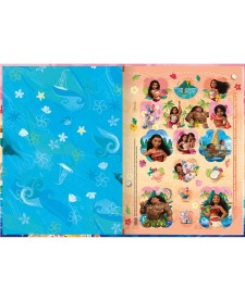 imagem de detalhe produto Caderno Brochura Capa Dura 1/4 Moana 80 Folhas