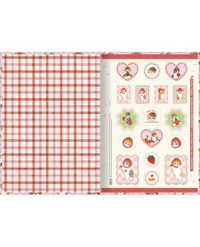 imagem de detalhe produto Caderno Brochura Capa Dura 1/4 Mofusand 80 Folhas