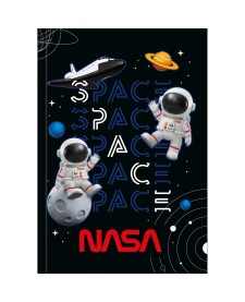 imagem principal do produto Caderno Brochura Capa Dura 1/4 Nasa 80 Folhas
