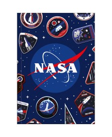 imagem principal do produto Caderno Brochura Capa Dura 1/4 Nasa 80 Folhas