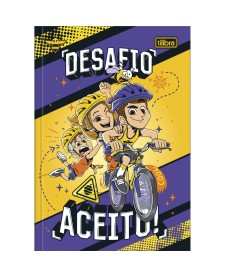 imagem principal do produto Caderno Brochura Capa Dura 1/4 Natan Por Aí 80 Folhas