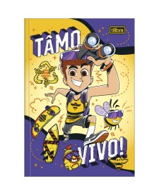 imagem principal do produto Caderno Brochura Capa Dura 1/4 Natan Por Aí 80 Folhas