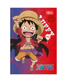 imagem principal do produto Caderno Brochura Capa Dura 1/4 One Piece 48 Folhas