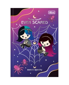 imagem principal do produto Caderno Brochura Capa Dura 1/4 Plush Poison 80 Folhas