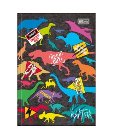 imagem principal do produto Caderno Brochura Capa Dura 1/4 Raptor 48 Folhas