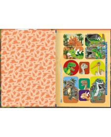 imagem de detalhe produto Caderno Brochura Capa Dura 1/4 Raptor 80 Folhas