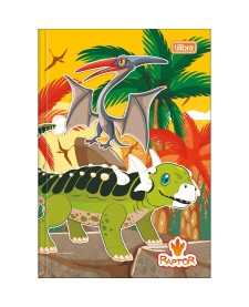 imagem principal do produto Caderno Brochura Capa Dura 1/4 Raptor 80 Folhas
