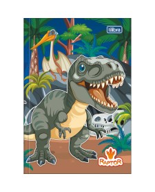 imagem principal do produto Caderno Brochura Capa Dura 1/4 Raptor 80 Folhas