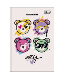 imagem principal do produto Caderno Brochura Capa Dura 1/4 Rebel 80 Folhas