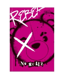 imagem principal do produto Caderno Brochura Capa Dura 1/4 Rebel 80 Folhas