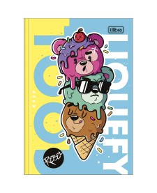 imagem principal do produto Caderno Brochura Capa Dura 1/4 Rebel 80 Folhas