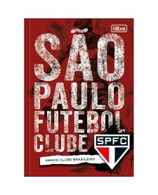 imagem principal do produto Caderno Brochura Capa Dura 1/4 São Paulo 80 Folhas