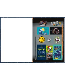 imagem de detalhe produto Caderno Brochura Capa Dura 1/4 Show 80 Folhas