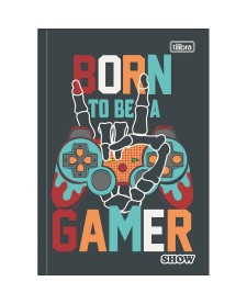 imagem principal do produto Caderno Brochura Capa Dura 1/4 Show 80 Folhas