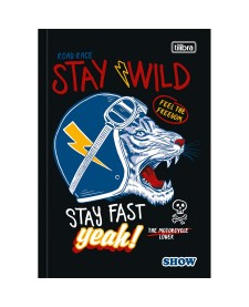 imagem principal do produto Caderno Brochura Capa Dura 1/4 Show 80 Folhas