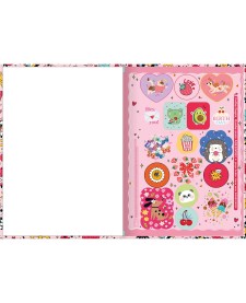 imagem de detalhe produto Caderno Brochura Capa Dura 1/4 show 80 Folhas