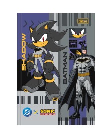 imagem principal do produto Caderno Brochura Capa Dura 1/4 Sonic DC 80 Folhas