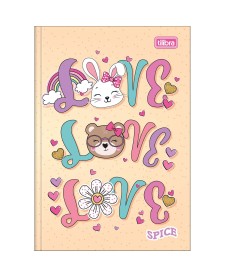 imagem principal do produto Caderno Brochura Capa Dura 1/4 Spice 80 Folhas