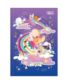 imagem principal do produto Caderno Brochura Capa Dura 1/4 Spice Kids Feminino 80 Folhas