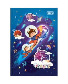 imagem principal do produto Caderno Brochura Capa Dura 1/4 Spice Kids Masculino 80 Folhas